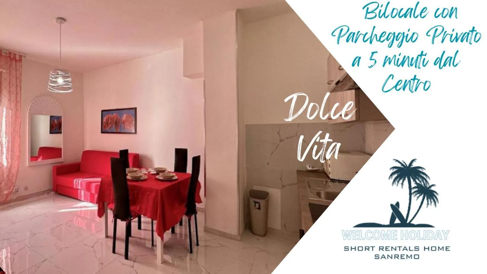 Wh - Dolce Vita - Bilocale - 5 Minuti Dal Centro - Parcheggio Gratuito - Wifi Sanremo 0*,  Italia